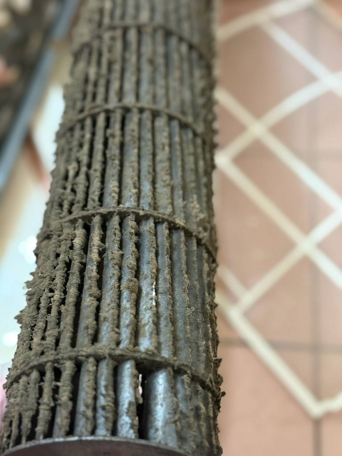 貫流風扇清洗前